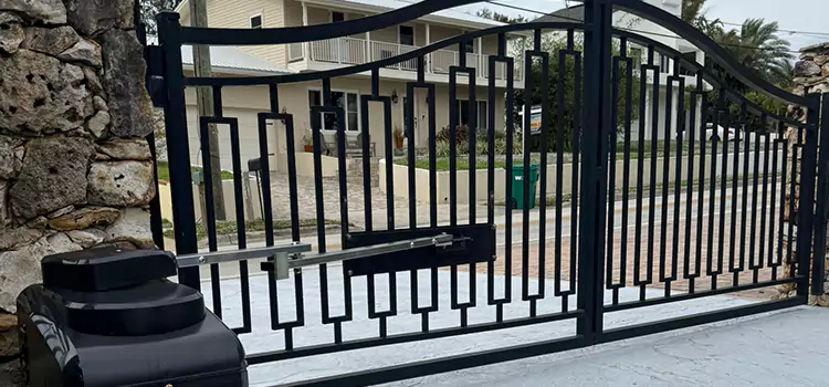 Swing Gate Opener with Keypad Fountain Valley