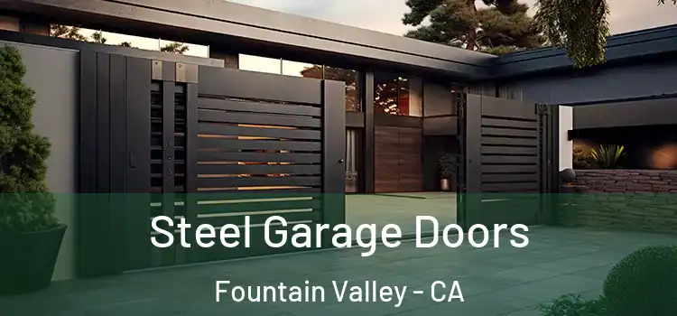 Steel Garage Doors Fountain Valley - CA